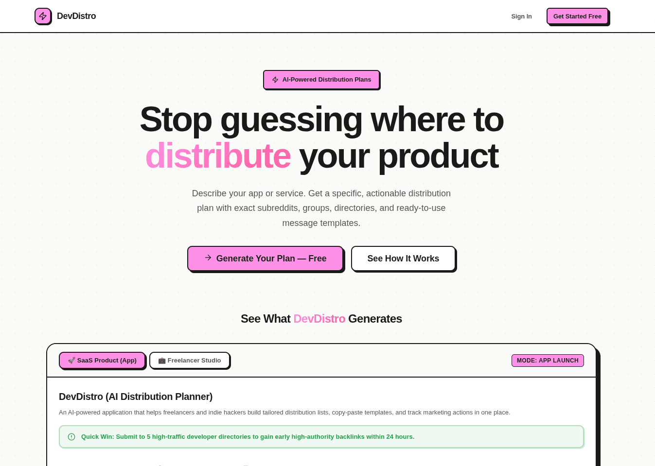 DevDistro